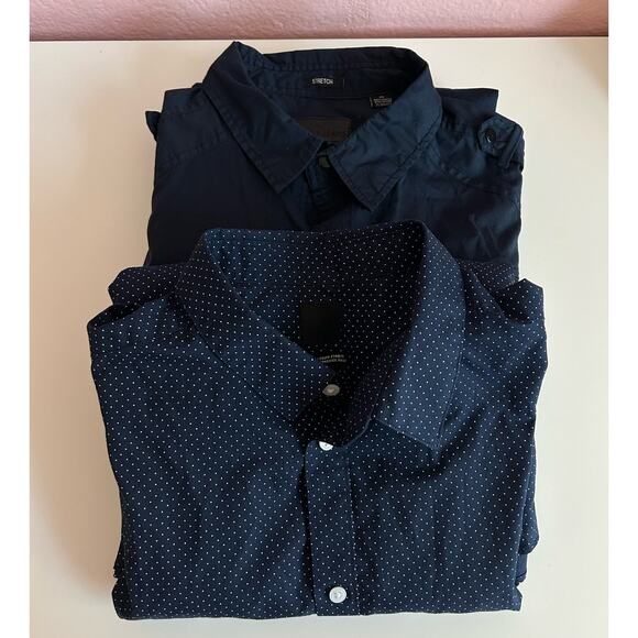 Steve's Jeans Other - Bundle Steve's Jeans H&M Blue Long Sleeve Button Up Long Sleeve Shirt Size XL